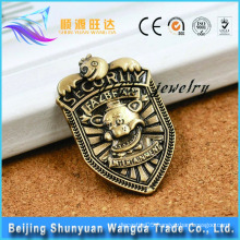 Verious Kinds of Bronze Die Cast Metal Pin Badge for Custom Pin Badge